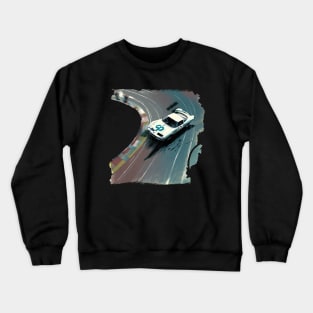 Retro Nascar Race Day Crewneck Sweatshirt